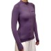Рашгард женский SCALLOPS PROSKIN ZIP W`S сливовый